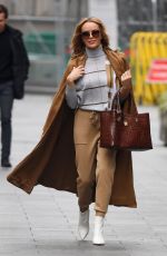 AMANDA HOLDEN Arrives at Heart Radio in London 11/06/2020