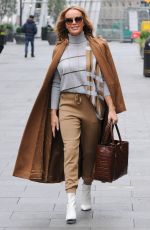 AMANDA HOLDEN Arrives at Heart Radio in London 11/06/2020