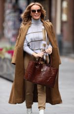 AMANDA HOLDEN Arrives at Heart Radio in London 11/06/2020