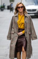 AMANDA HOLDEN Arrives at Heart Radio in London 11/23/2020