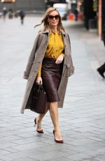 AMANDA HOLDEN Arrives at Heart Radio in London 11/23/2020