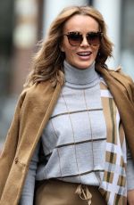 AMANDA HOLDEN Arrives at Heart Radio Studios in London 11/06/2020