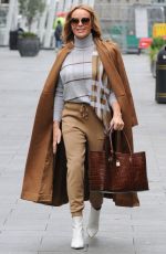 AMANDA HOLDEN Arrives at Heart Radio Studios in London 11/06/2020