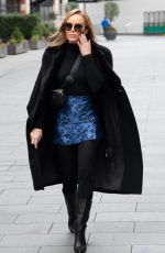 AMANDA HOLDEN Arrives at Heart Studios in London 11/24/2020