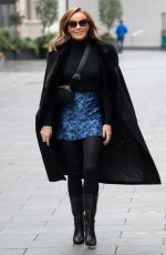 AMANDA HOLDEN Arrives at Heart Studios in London 11/24/2020