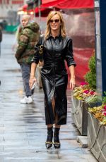 AMANDA HOLDEN Leaves Global Studios in London 11/02/2020