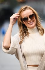 AMANDA HOLDEN Leaves Global Studios in London 11/03/2020