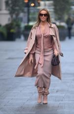 AMANDA HOLDEN Leaves Global Studios in London 11/05/2020