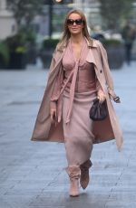 AMANDA HOLDEN Leaves Global Studios in London 11/05/2020