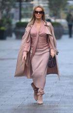 AMANDA HOLDEN Leaves Global Studios in London 11/05/2020