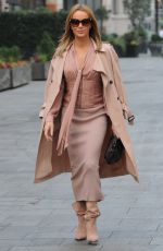 AMANDA HOLDEN Leaves Global Studios in London 11/05/2020