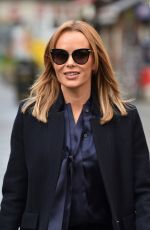 AMANDA HOLDEN Leaves Global Studios in London 11/09/2020