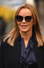 AMANDA HOLDEN Leaves Global Studios in London 11/09/2020