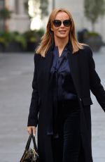 AMANDA HOLDEN Leaves Global Studios in London 11/09/2020
