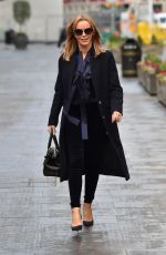AMANDA HOLDEN Leaves Global Studios in London 11/09/2020