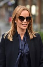 AMANDA HOLDEN Leaves Global Studios in London 11/09/2020