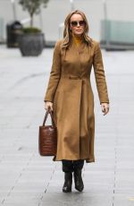 AMANDA HOLDEN Leaves Global Studios in London 11/19/2020