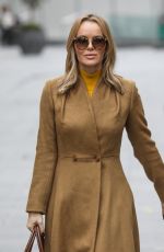 AMANDA HOLDEN Leaves Global Studios in London 11/19/2020