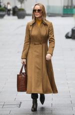 AMANDA HOLDEN Leaves Global Studios in London 11/19/2020