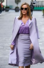 AMANDA HOLDEN Leaves Heart FM in London 11/26/2020