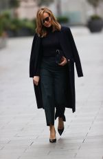 AMANDA HOLDEN Leaves Heart FM Radio in London 11/16/2020