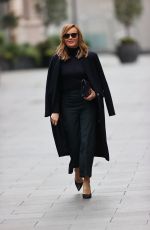 AMANDA HOLDEN Leaves Heart FM Radio in London 11/16/2020
