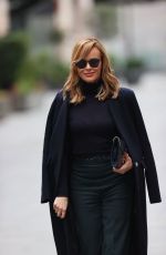 AMANDA HOLDEN Leaves Heart FM Radio in London 11/16/2020