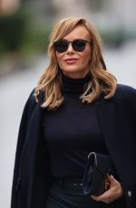 AMANDA HOLDEN Leaves Heart FM Radio in London 11/16/2020