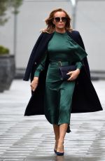 AMANDA HOLDEN Leaves Heart Radio in London 11/11/2020