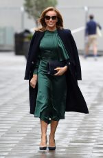 AMANDA HOLDEN Leaves Heart Radio in London 11/11/2020