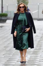 AMANDA HOLDEN Leaves Heart Radio in London 11/11/2020