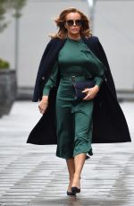 AMANDA HOLDEN Leaves Heart Radio in London 11/11/2020