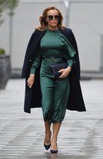 AMANDA HOLDEN Leaves Heart Radio in London 11/11/2020