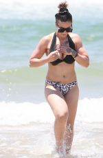 AMANDA MICALLEF in Bikini at a Beach on Gold Coast 11/14/2020