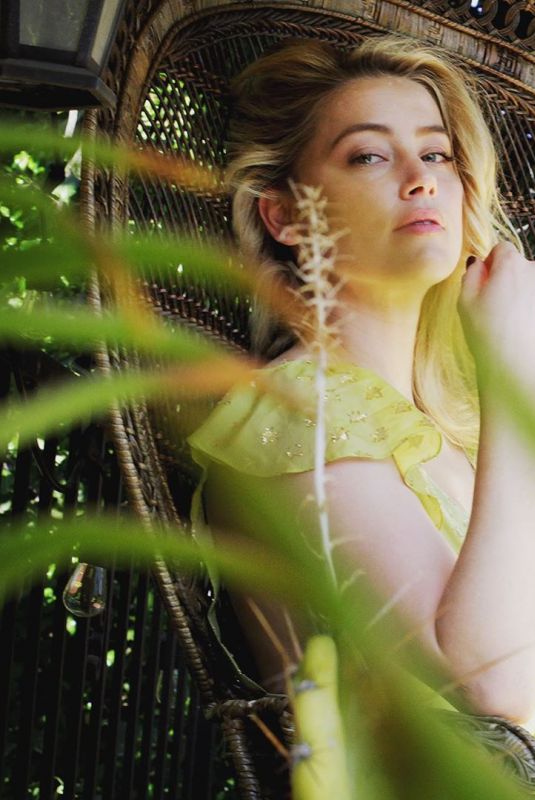AMBER HEARD at a Photoshoot, 2020