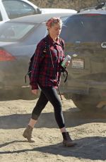 AMBER HEARD Out Hiking in Los Angeles 11/13/2020