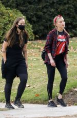 AMBER HEARD Out Hiking in Los Angeles 11/18/2020