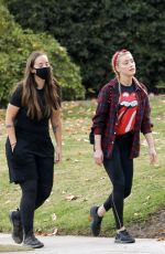 AMBER HEARD Out Hiking in Los Angeles 11/18/2020