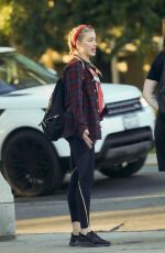 AMBER HEARD Out Hiking in Los Angeles 11/18/2020