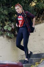 AMBER HEARD Out Hiking in Los Angeles 11/18/2020