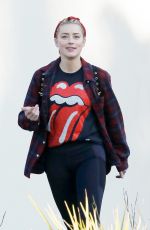 AMBER HEARD Out Hiking in Los Angeles 11/18/2020