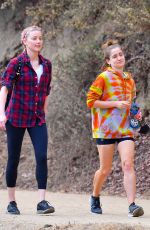 AMBER HEARD Out Hikinig in Pasadena 11/01/2020