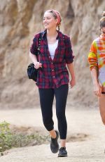 AMBER HEARD Out Hikinig in Pasadena 11/01/2020