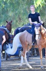 AMBER HEARD Out on Horseback Ride in Los Angeles 11/28/2020