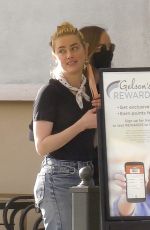 AMBER HEARD Out Shopping in Los Angeles 10/31/2020