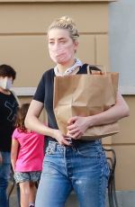 AMBER HEARD Out Shopping in Los Angeles 10/31/2020