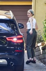 AMBER HEARD Outside Her Home in Los Angeles 11/02/2020