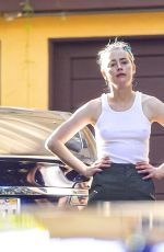 AMBER HEARD Outside Her Home in Los Angeles 11/02/2020