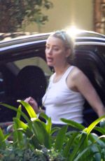 AMBER HEARD Outside Her Home in Los Angeles 11/02/2020