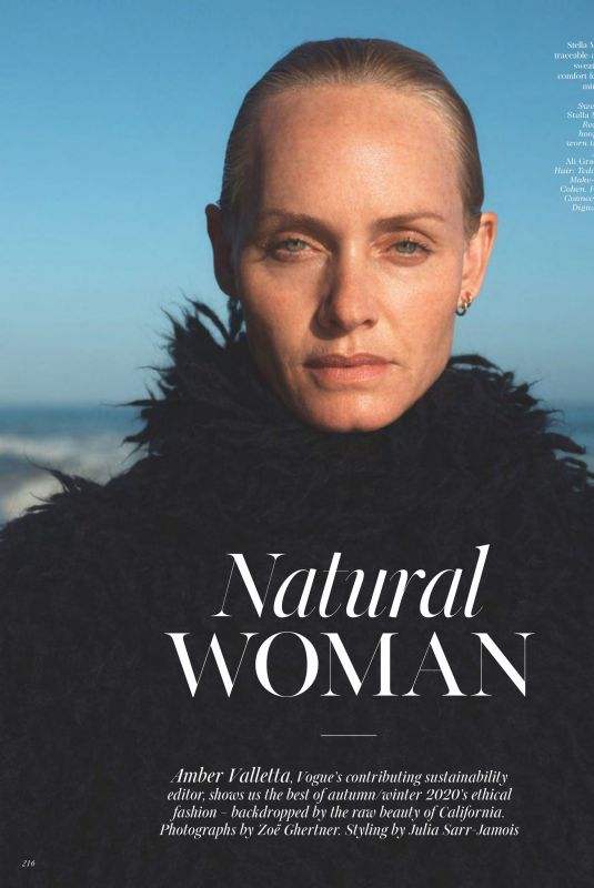 AMBER VALLETTA in Vogue Magazine, November 2020